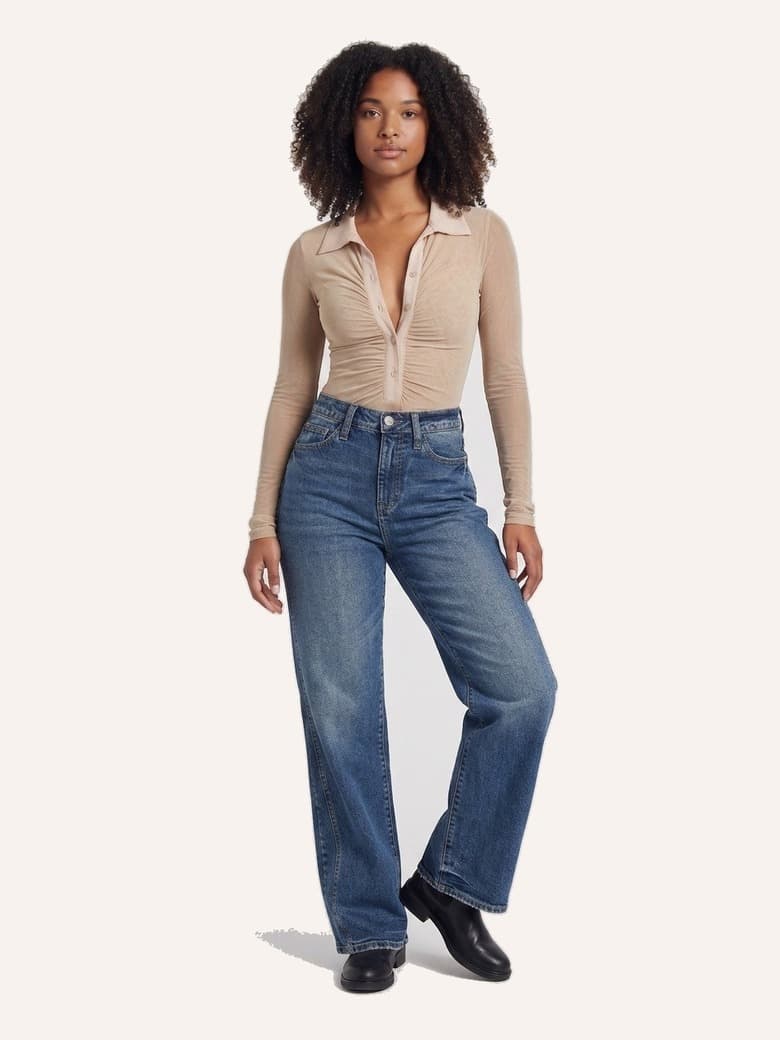 Her wearing an outfit she does not own
